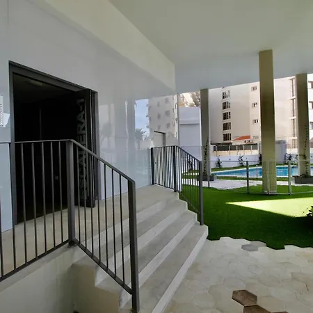Beautiful Cozy Seaside Aquarelle In Apartment Calpe