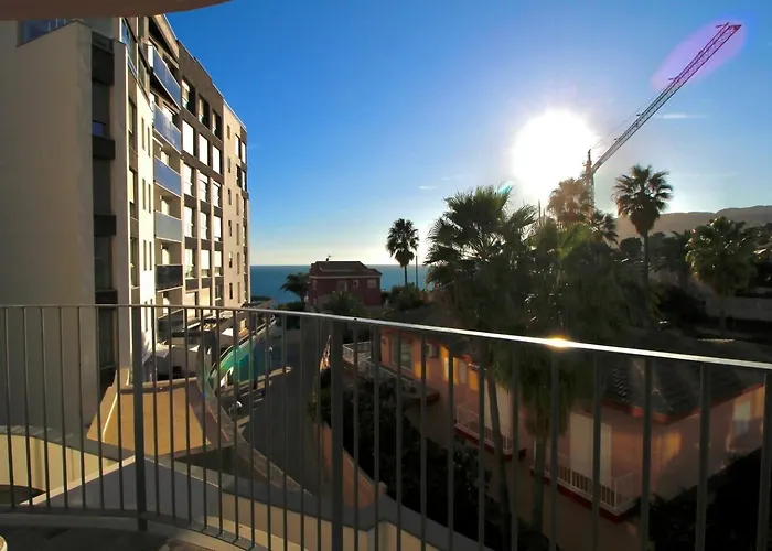 Bonito Aquarelle Con Vista Al Mar Appartement Calpe